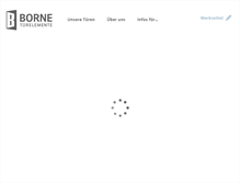 Tablet Screenshot of borne.de
